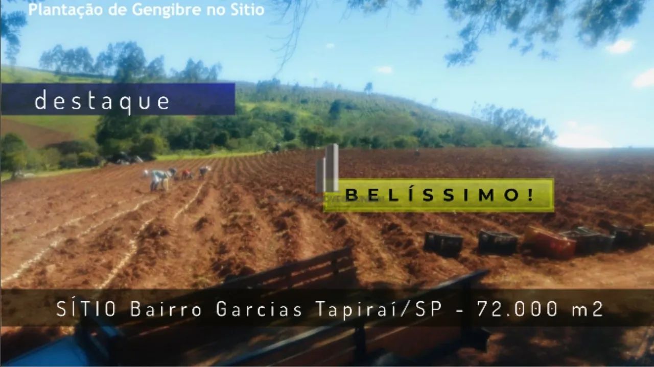 SÍTIO EM TAPIRAÍ BAIRRO GARCIAS TAPIRAÍ SP VENDA