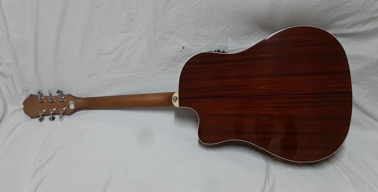 Violão Epiphone AJ-210CE Vintage Sunburst  - Foto 3