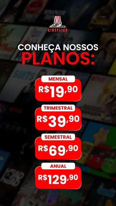 PLATAFORMA DE FILMES E SERIES CINEFLICK 