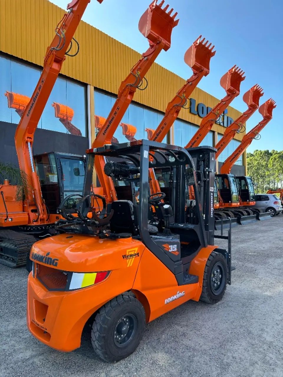 EMPILHADEIRA LONKING | GLP | 3.500KG | TORRE DE 4.8M | A PRONTA ENTREGA - Foto 6