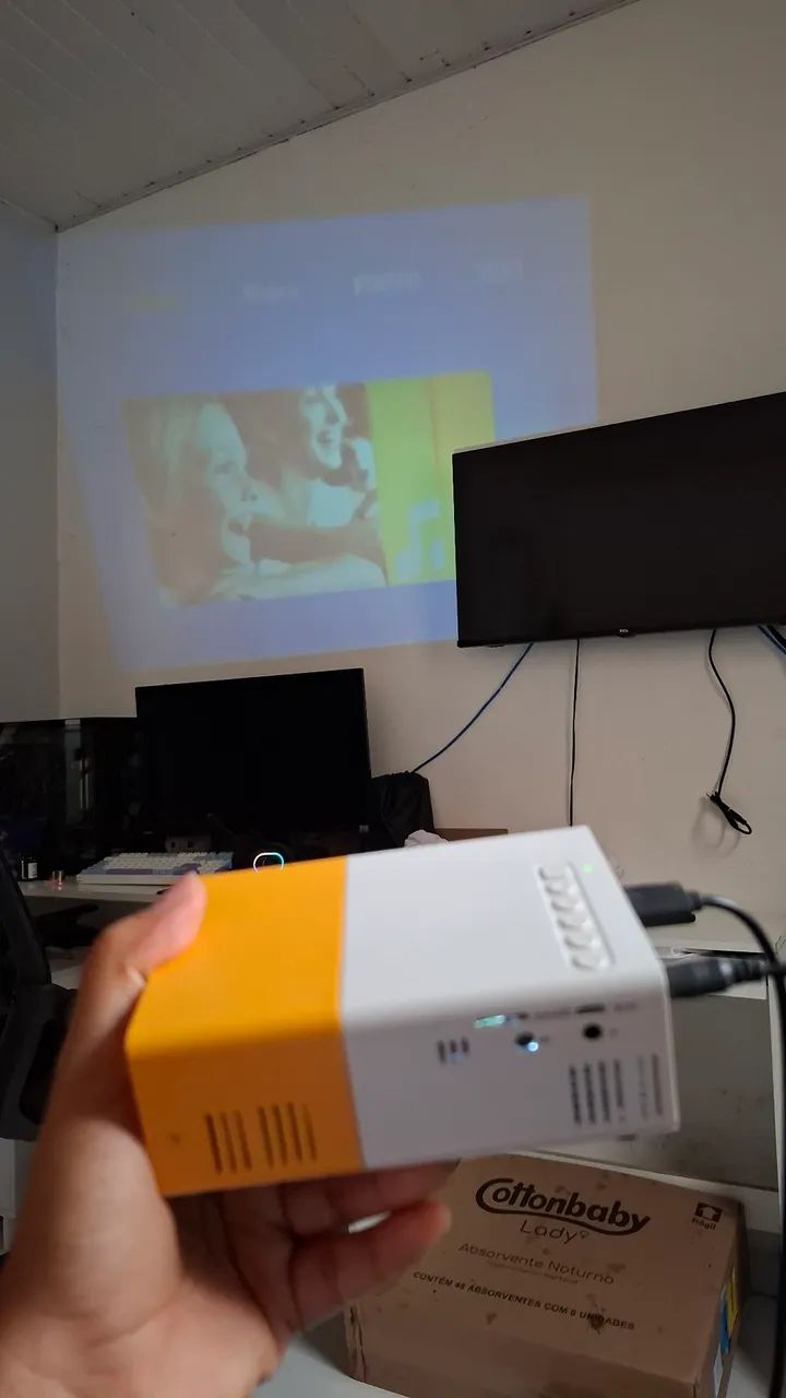 mini projetor portátil  - Foto 2