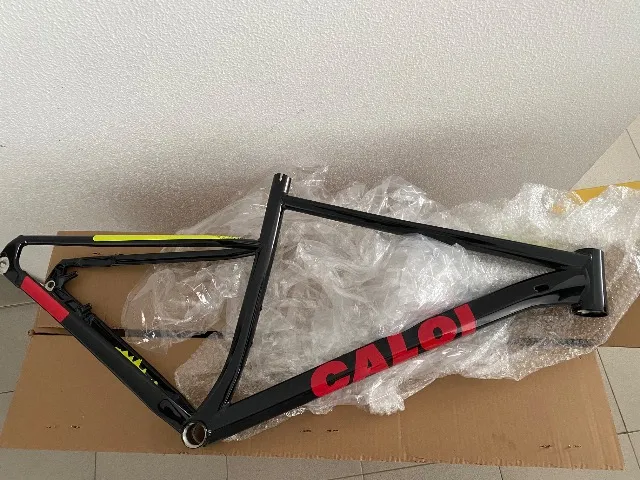 Quadro de Bicicleta Caloi Explorer Expert Preta Tamanho G NOVO!