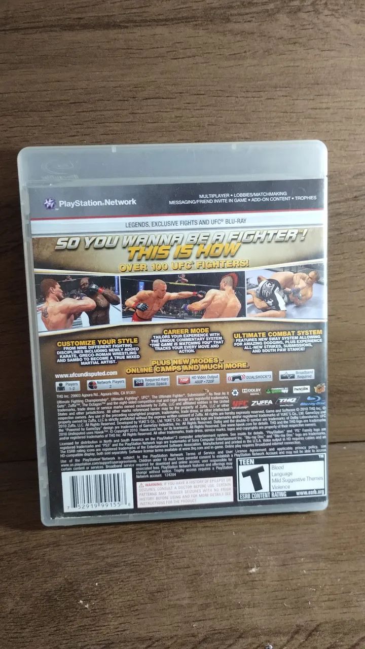 UFC Undisputed 2010 PS3 - Foto 2