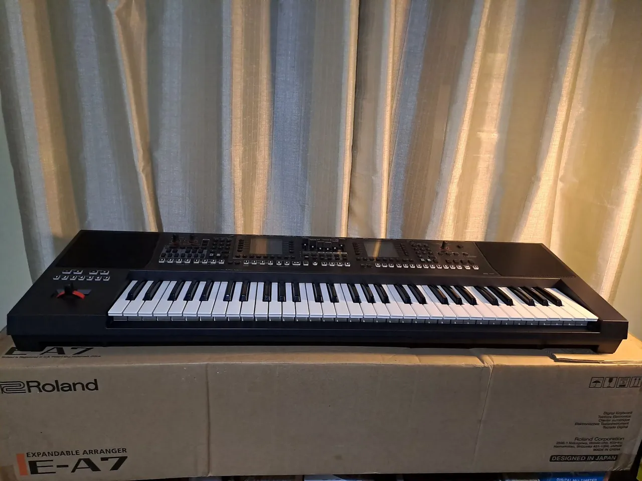 Teclado Roland New Fantom7 EX - Instrumentos musicais - Assunção