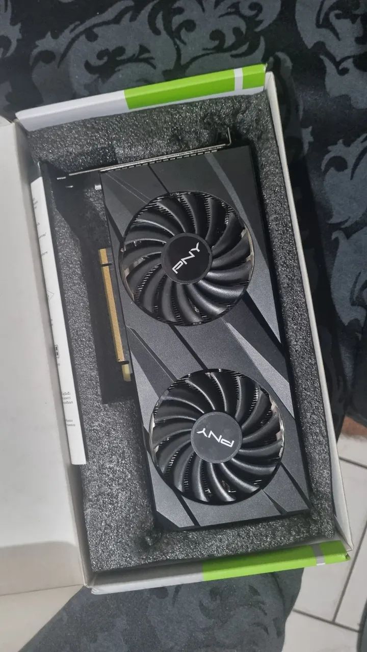 Placa de Video RTX 3060 12GB PNY
