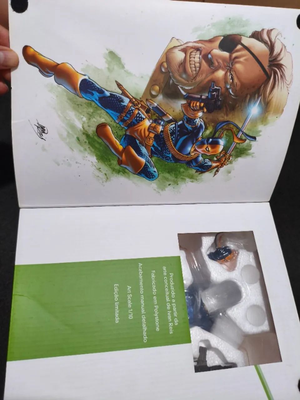 Estátua Iron Studios Art Scale 1/10 - Deathstroke (DC) by Ivan Reis - Foto 5