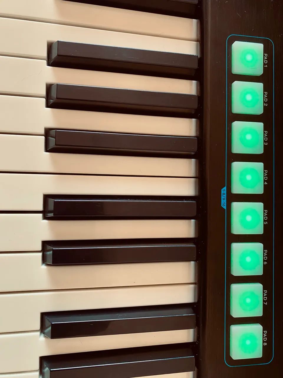 Teclado controlador mídi KFX SW61 - Instrumentos musicais - Jardim