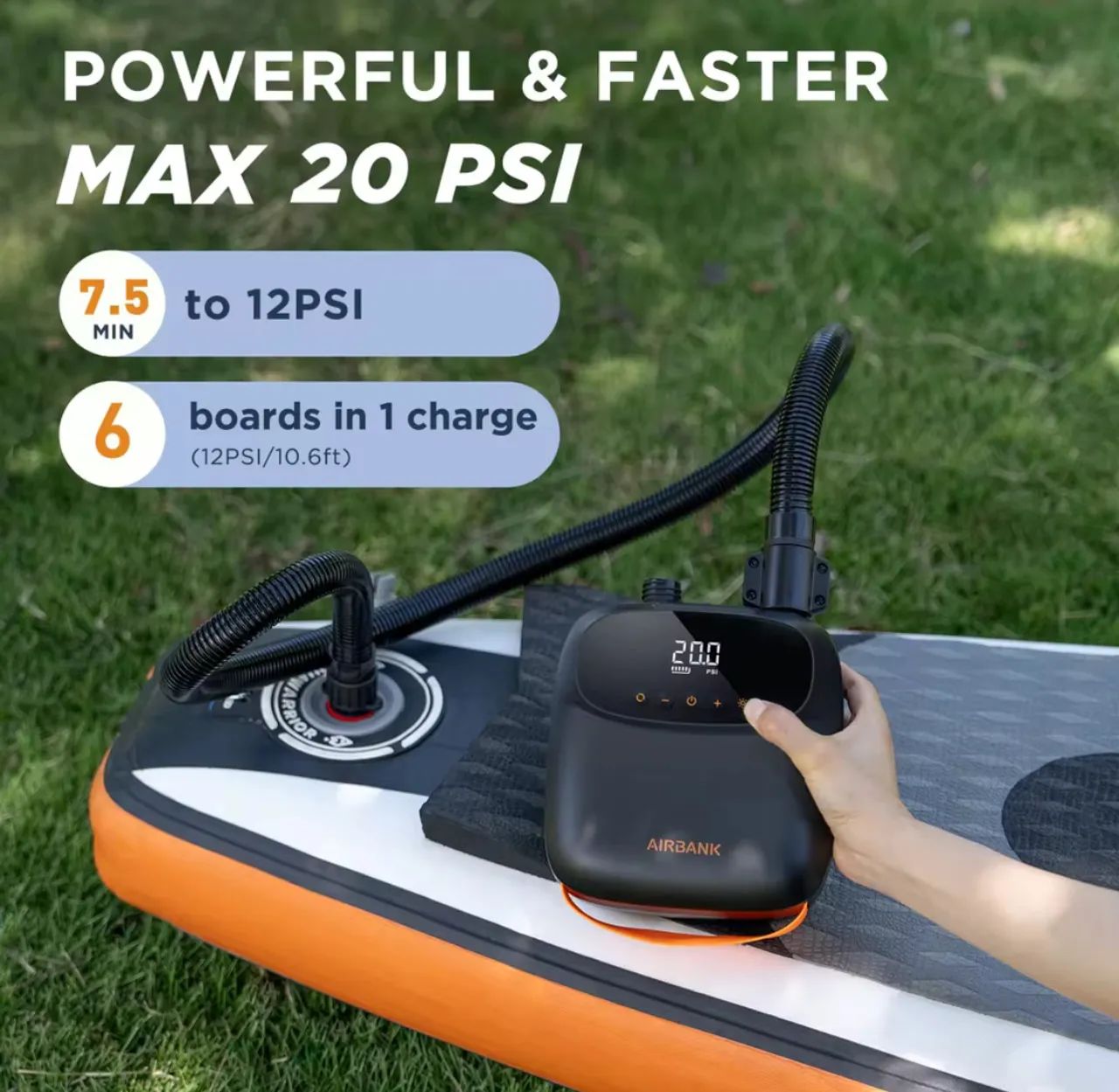 Bomba elétrica  recarregável Airbank Puffer Pro - Foto 3