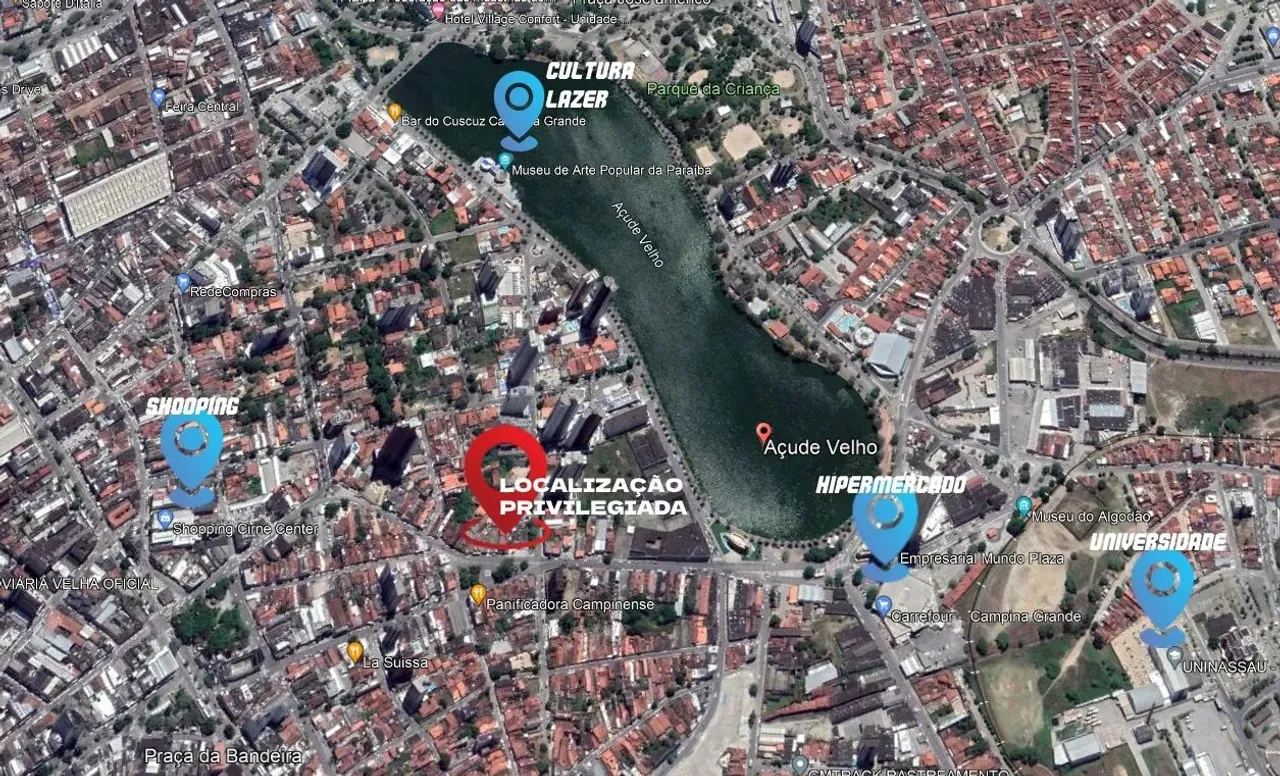 Lote/Terreno para venda com 3357 metros quadrados em Centro - Campina Grande - Paraíba