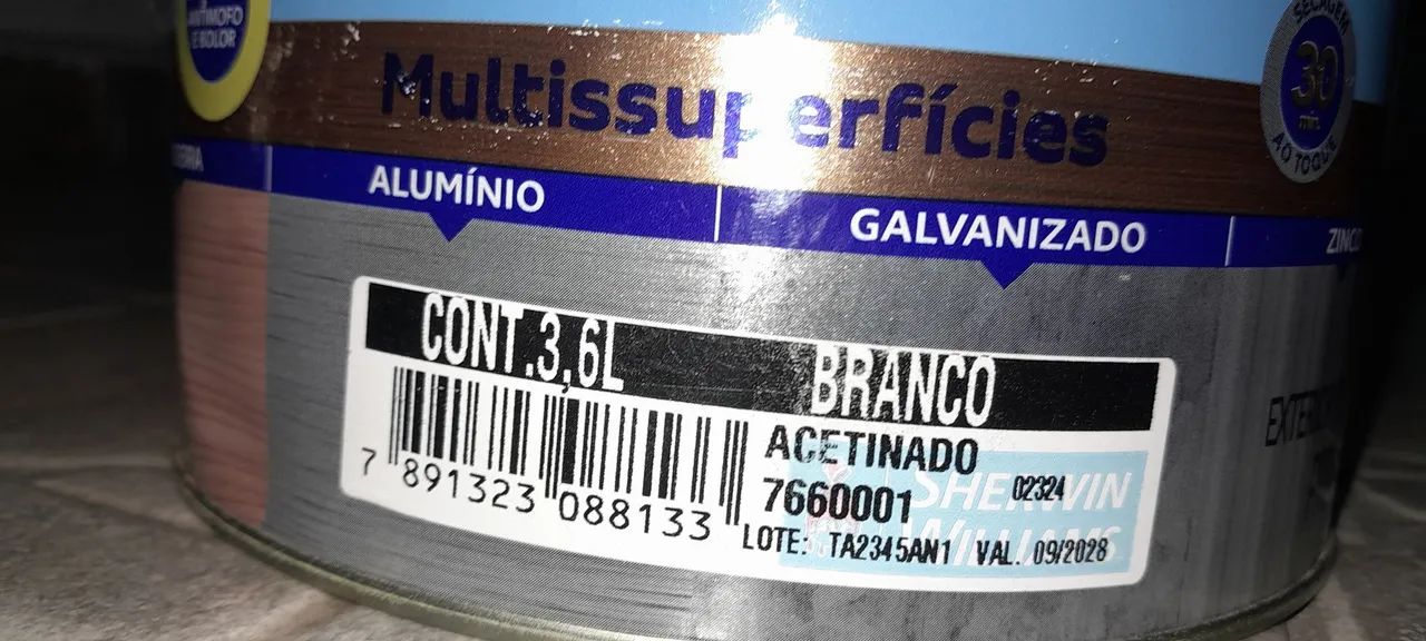 Tinta esmalte sintético a base d'água sem cheiro  - Foto 2