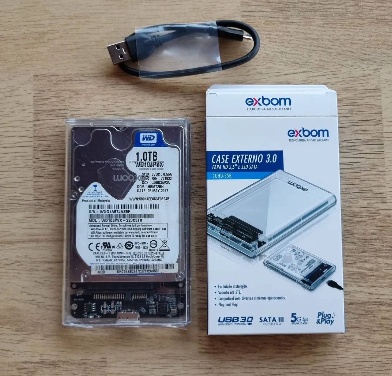 HD externo 1tb USB 3.0 - Foto 3