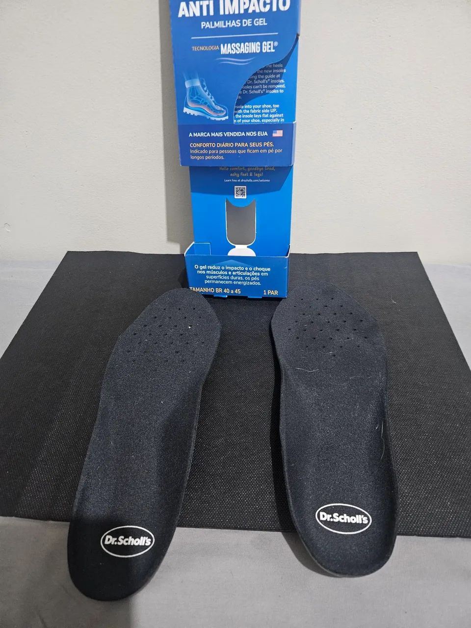 Palmilha importada para calçados Dr. Scholl's 