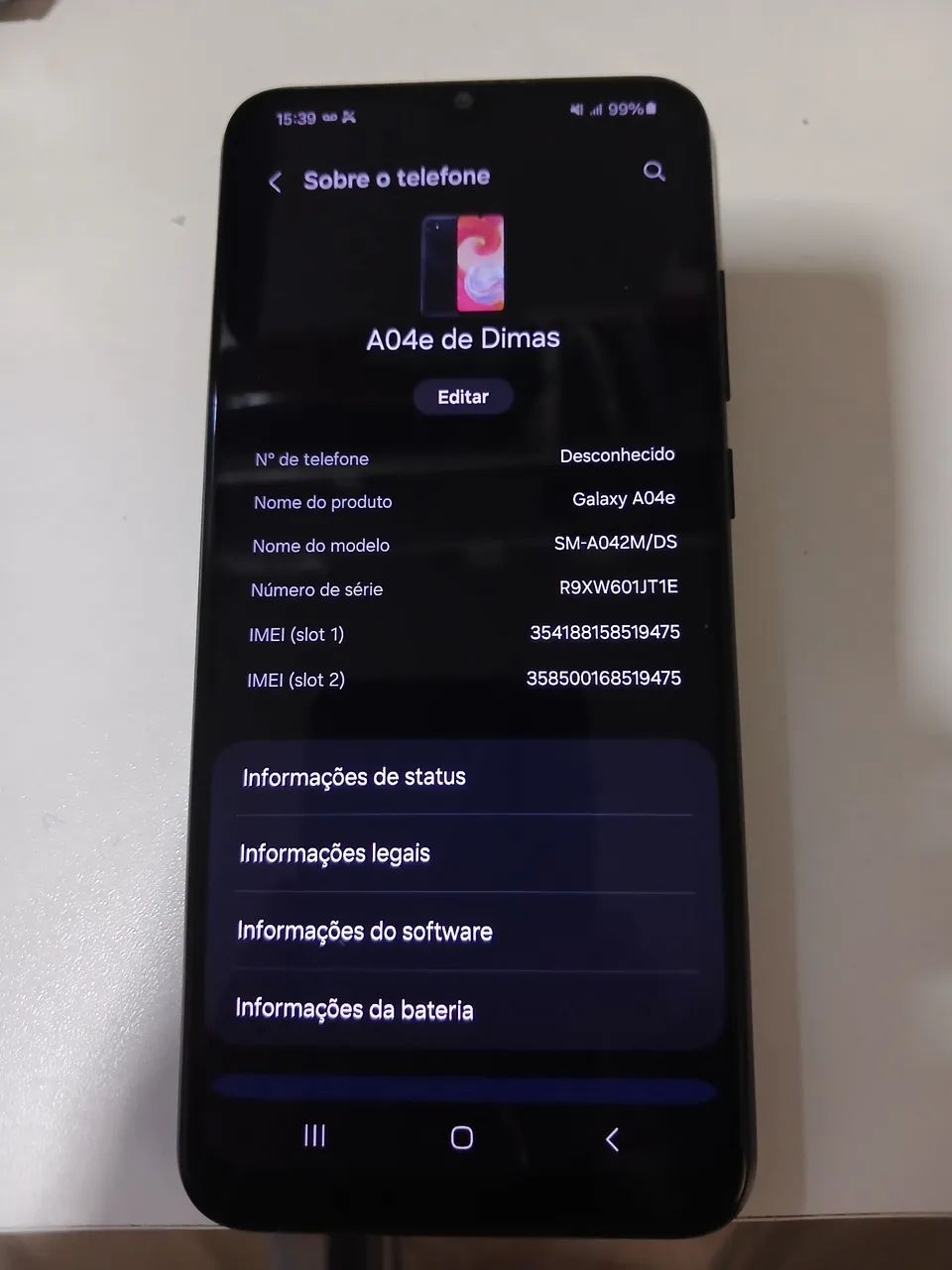 Celular Samsung A03  - Foto 3