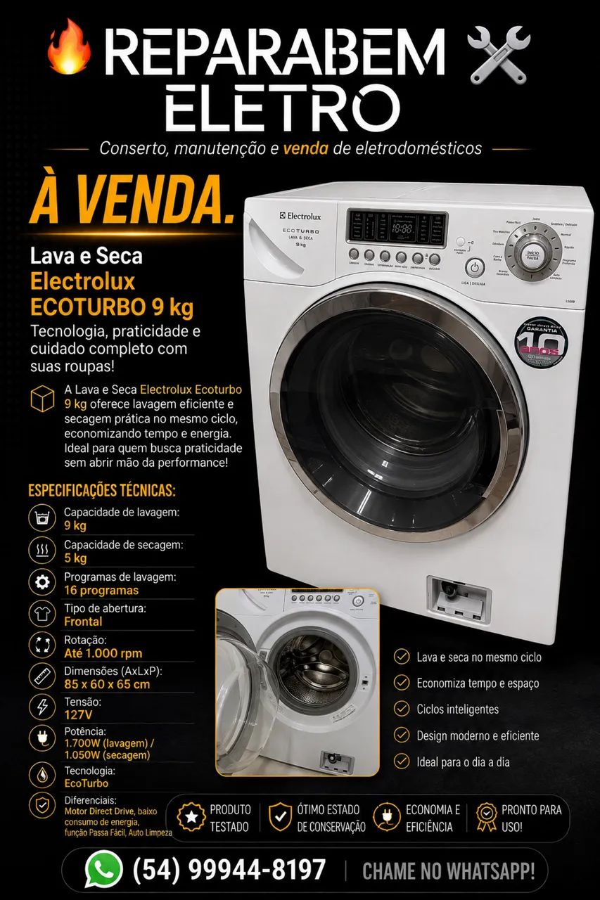 Lava e seca  - Foto 4
