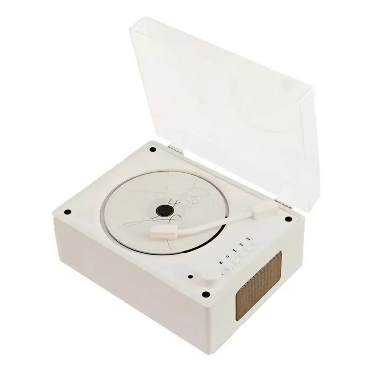 CD player toca cd retrô vitrola - Foto 5