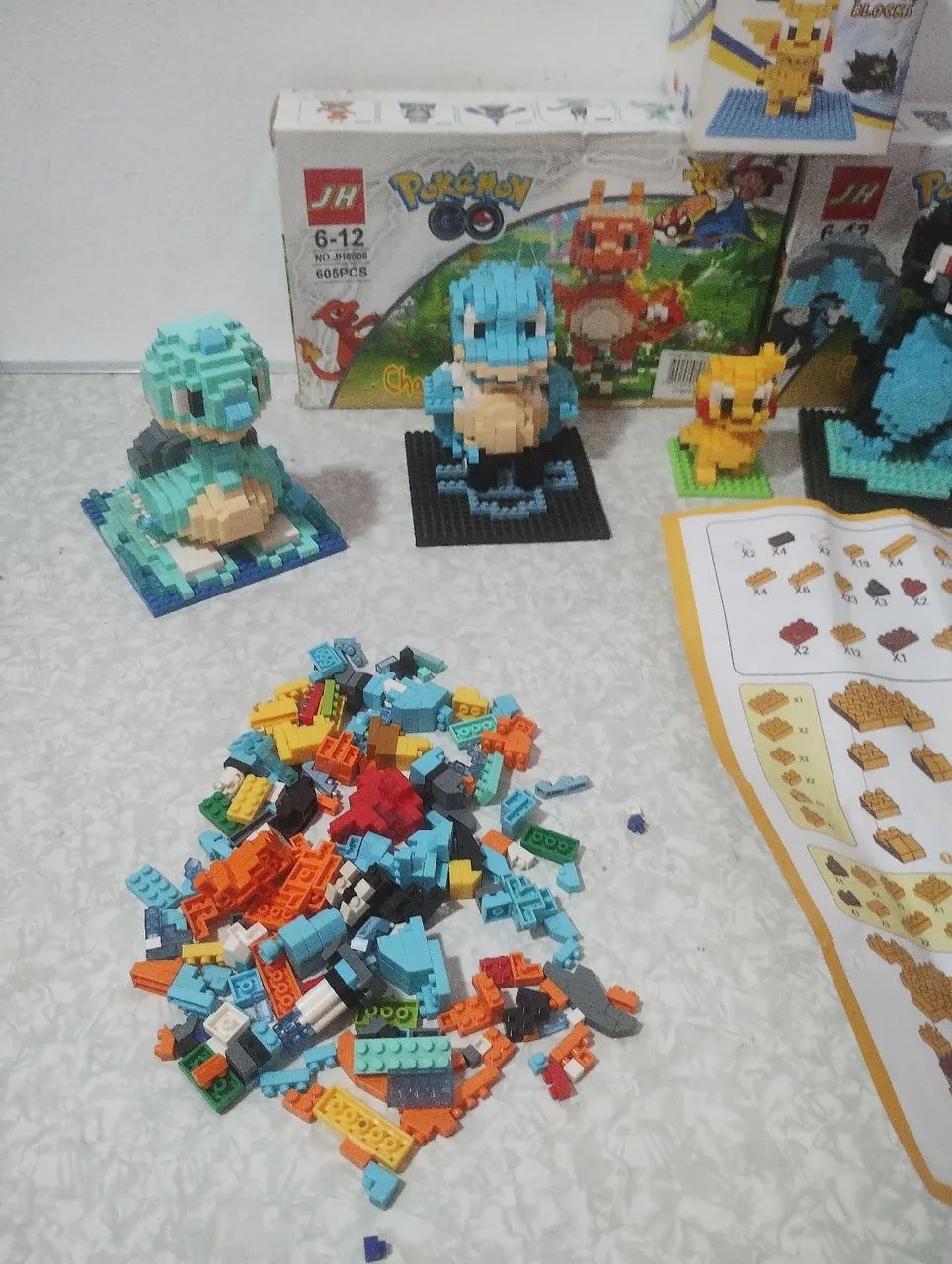 Blocos montar pequeno pokémon  - Foto 2