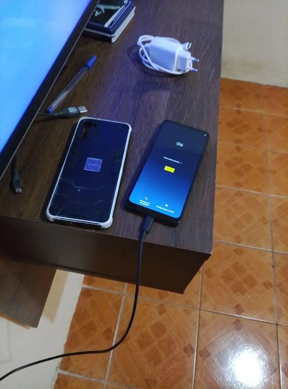 Celular Motorola G22 Com Capinha 