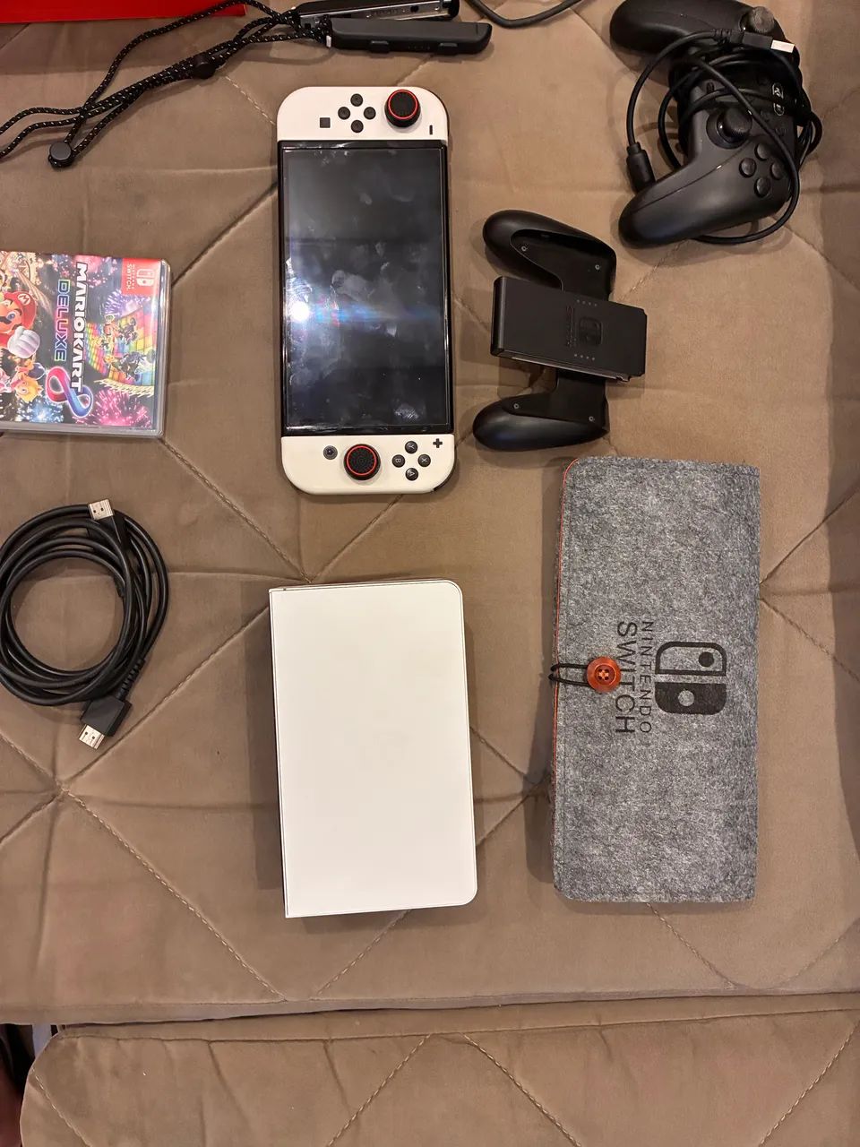 Nintendo Switch OLED BRANCO 64GB  - Foto 4