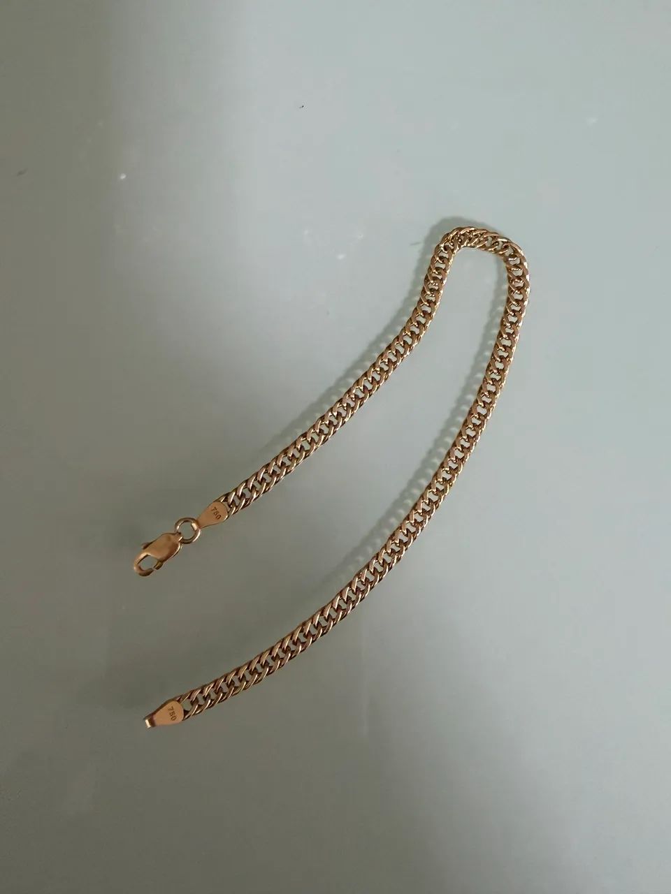 Pulseira de Ouro 18K (750) - Modelo Grumet - Foto 3