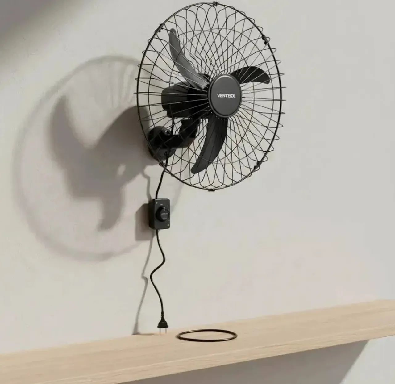 Ventilador new 60cm parede  - Foto 2