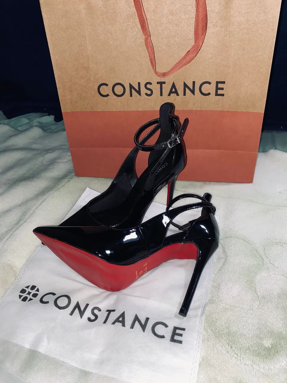 scarpin constance solado vermelho  - Foto 2