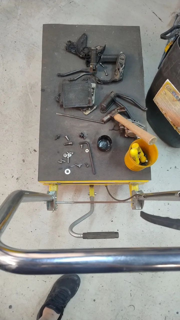Mesa pantográfica hidráulica 500kgs. - Foto 4