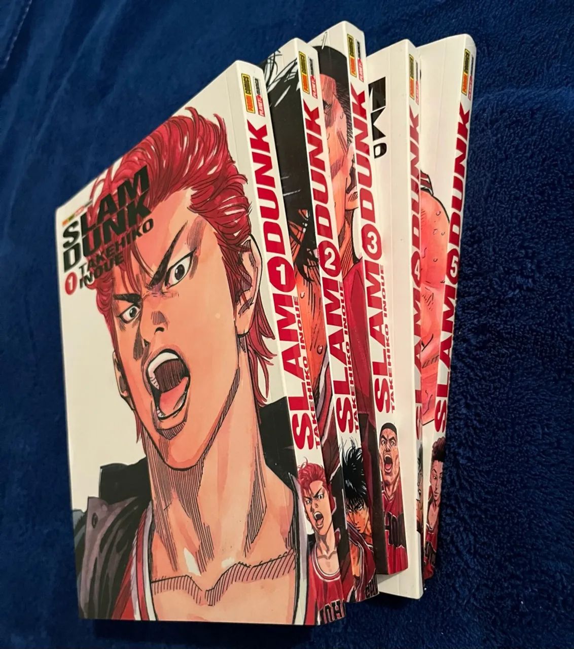 Slam Dunk Vol. 1 ao 5 - Livros e revistas - Águas Formosas