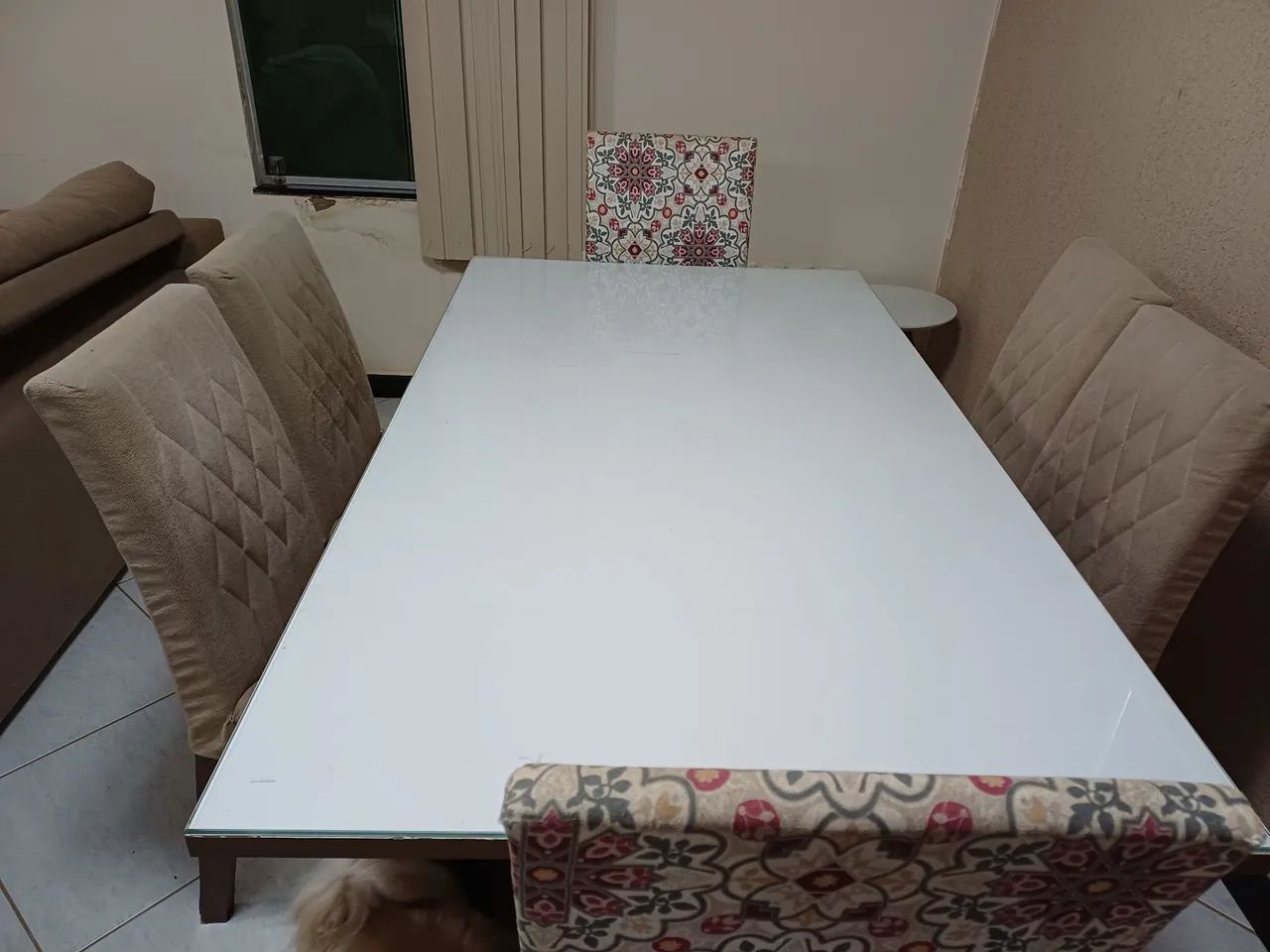 Mesa jantar com 6 cadeiras 1.60 - Foto 2