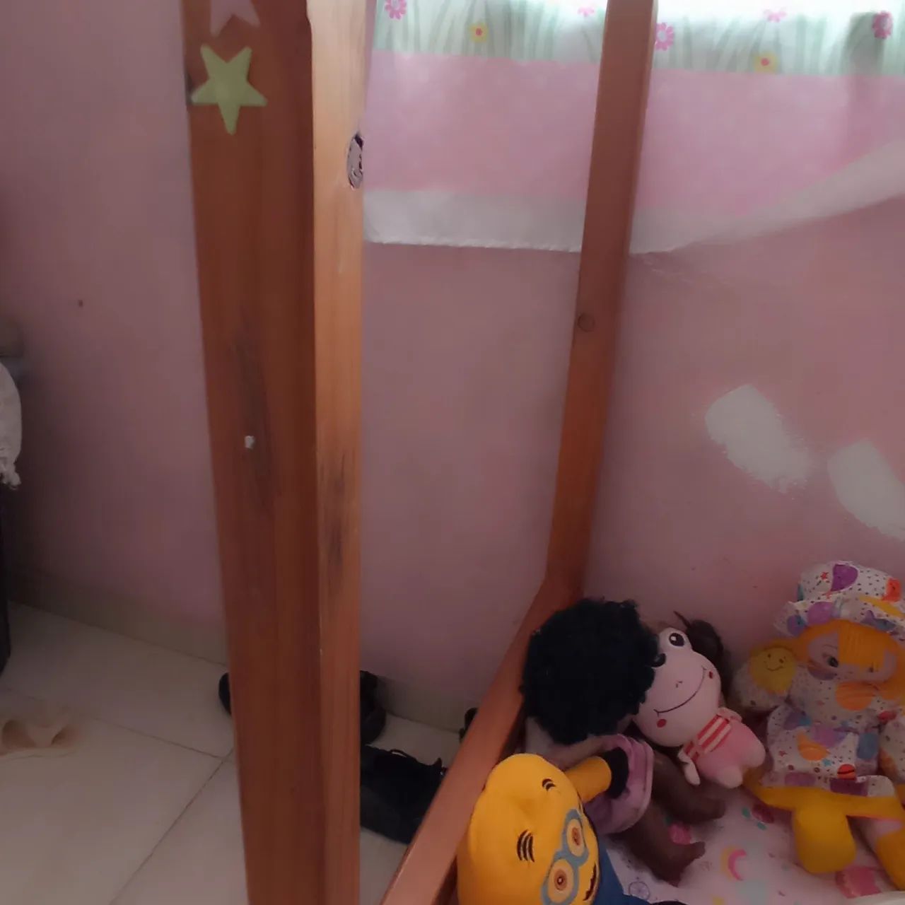 Cama montessoriana usada madeira  - Foto 4