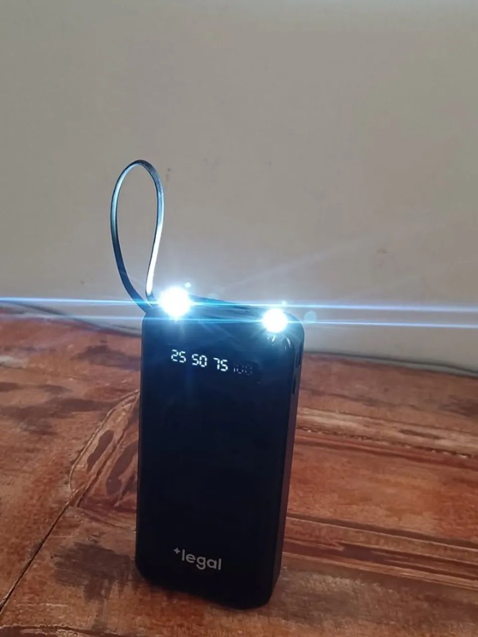 Powerbank 20kmAH com lanterna - Foto 3