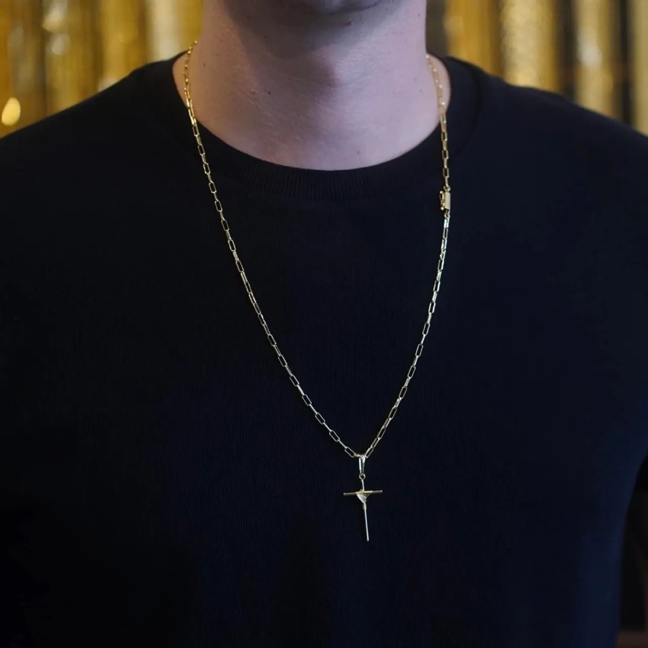 Promoção Corrente + Pulseira banhado a ouro 18k  - Foto 4