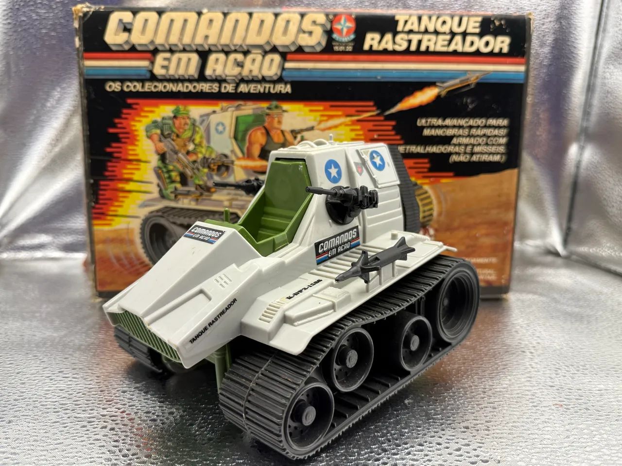 Comandos em Ação Estrela Tanque Rastreador - 1989 - Foto 2