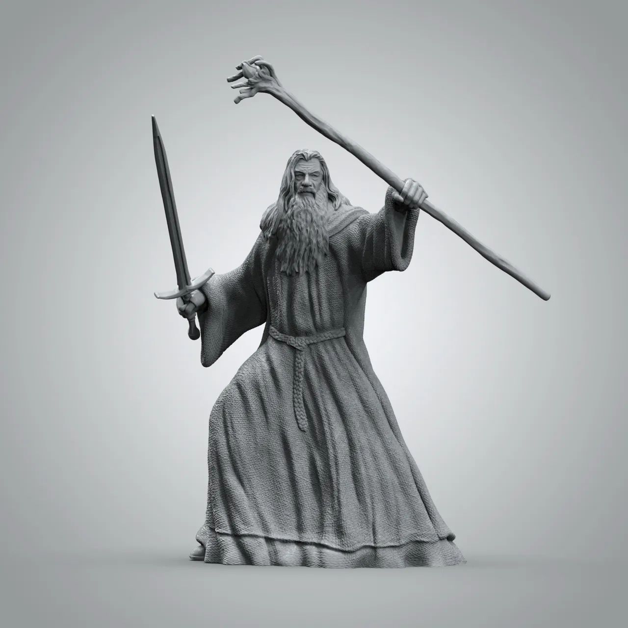 Gandalf diorama