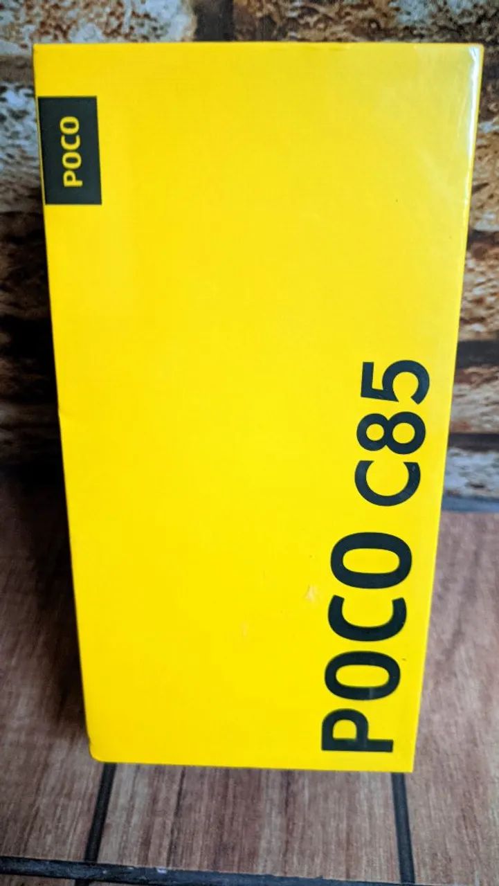 Poco C85 NFC Xiaomi 8/256gb bateria 6000mah tela 6.9 polegadas lacrado na caixa 