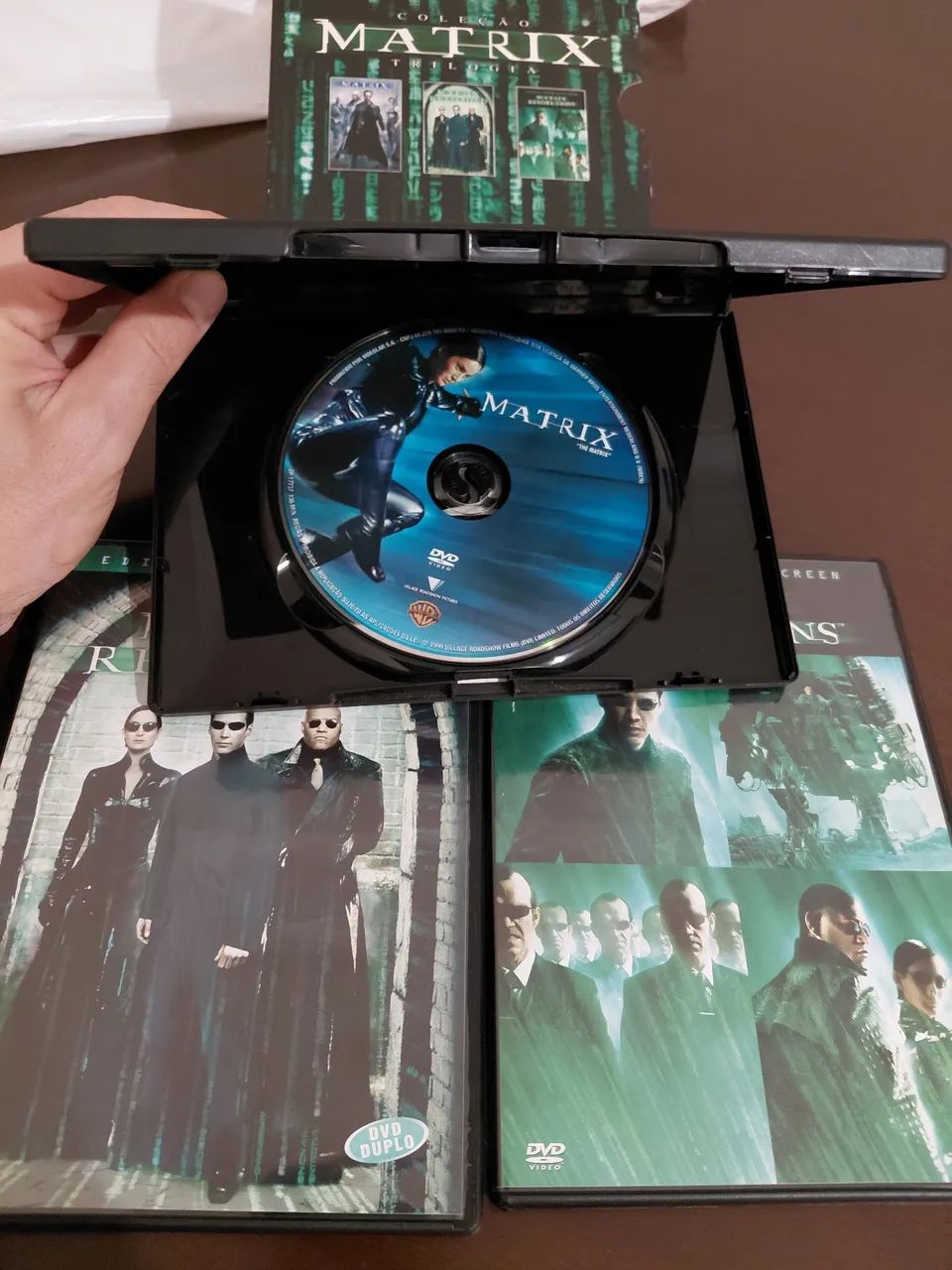 DVD Matrix Trilogia - original - Foto 2