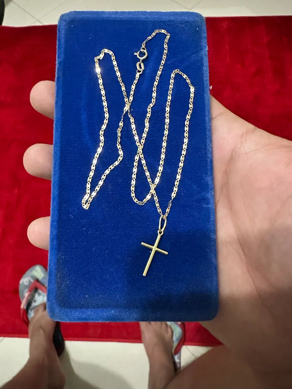 Cordão de ouro 18k - Foto 3
