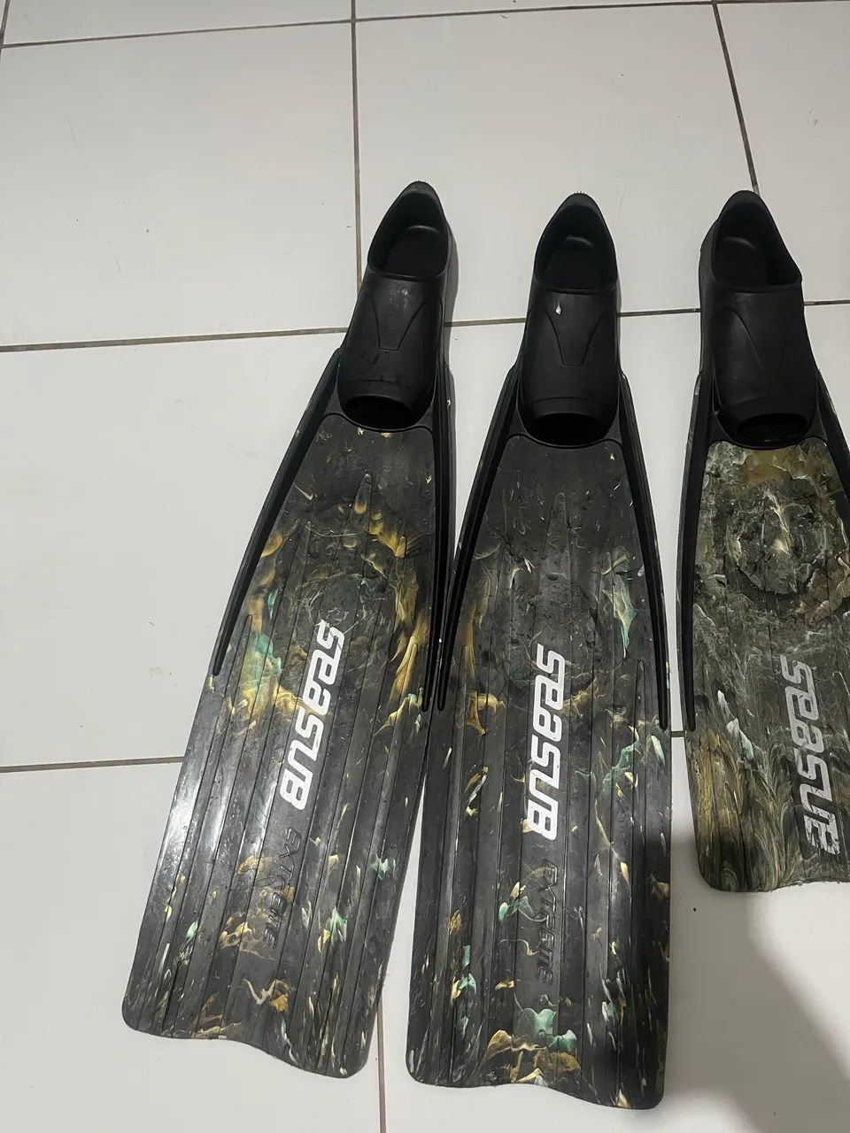 Nadadeira Seasub Extreme 40/41 size 8-9 - Foto 3