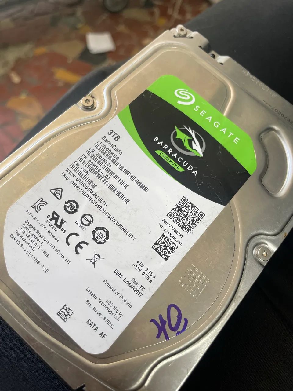 HD Seagate Barracuda 3TB SATA  - Foto 3