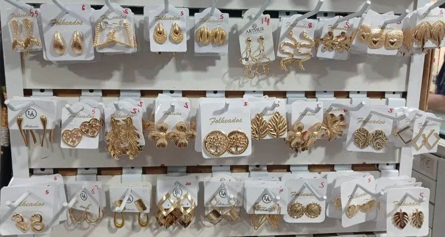 Mega promoção de brincos folheados - Foto 2