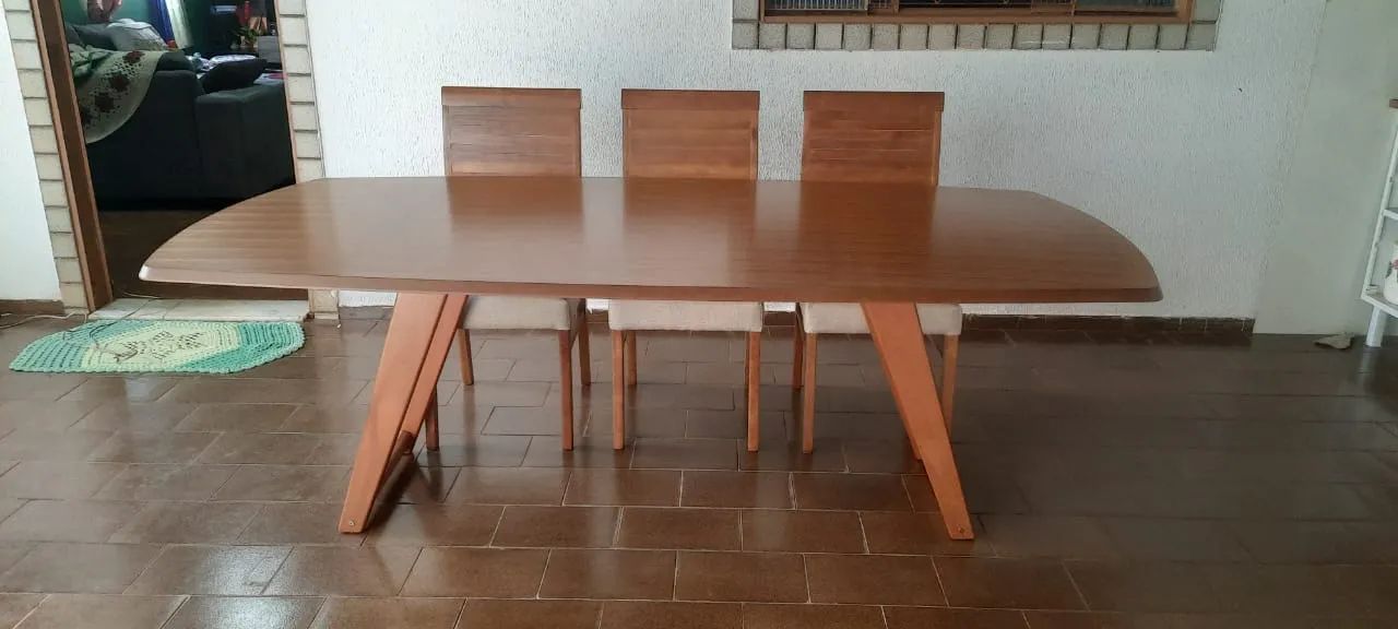 Mesa nova de madeira  - Foto 2