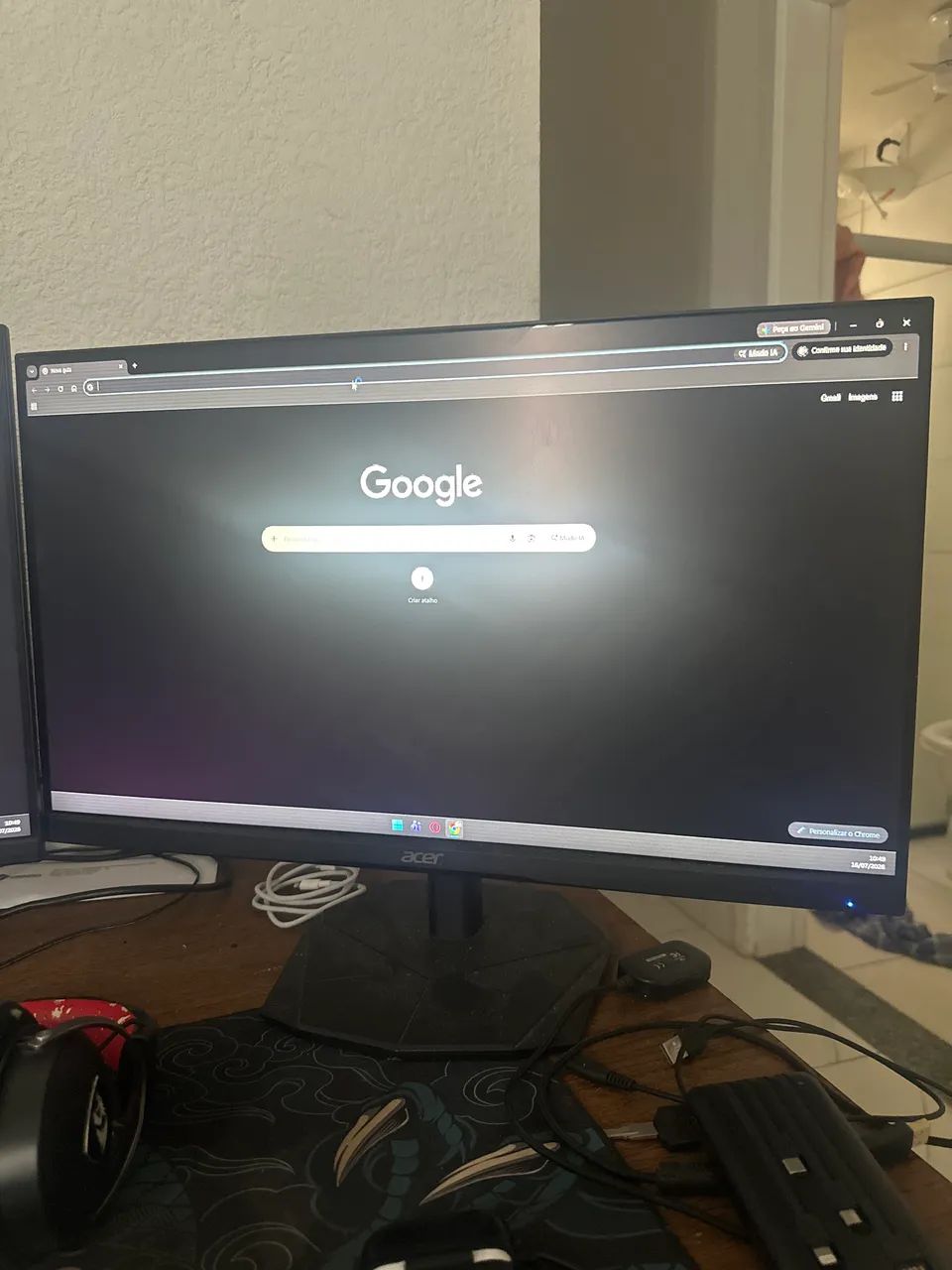 V>Monitor Acer nitro 24 polegadas 180hz