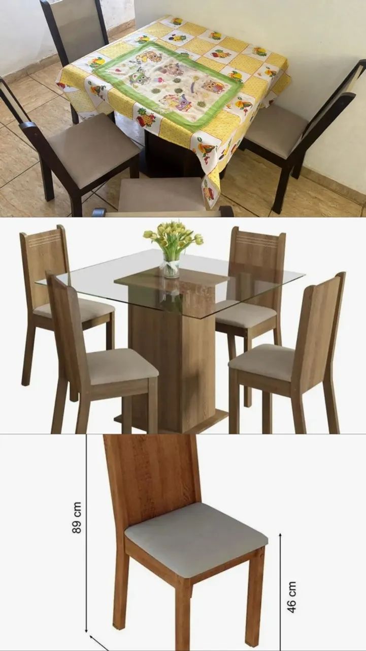 Mesa 4 lugares