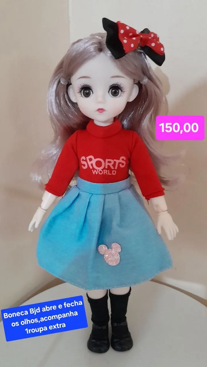 Boneca Bjd articulada 