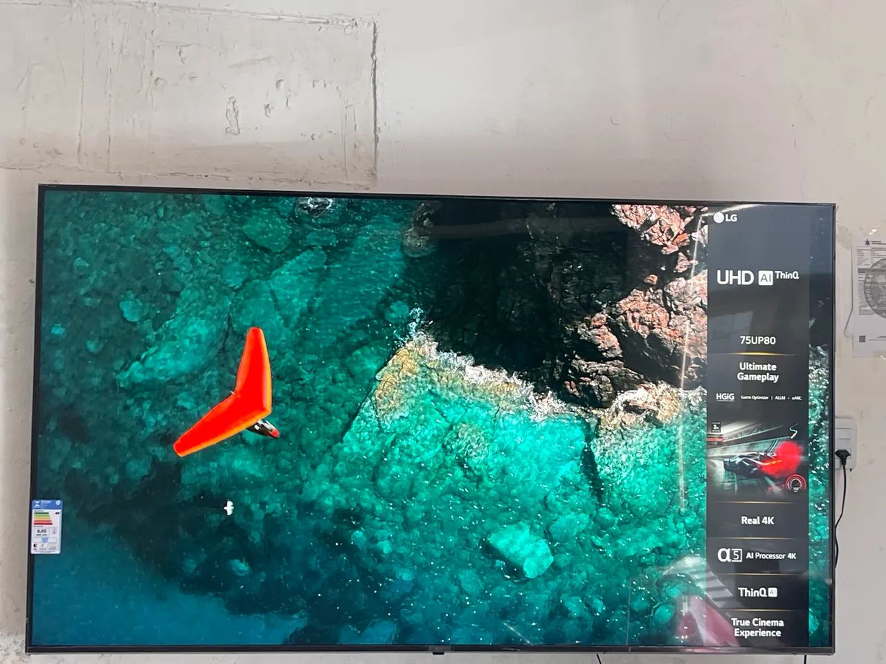 Tv Smart LG 75 polegadas  - Foto 4