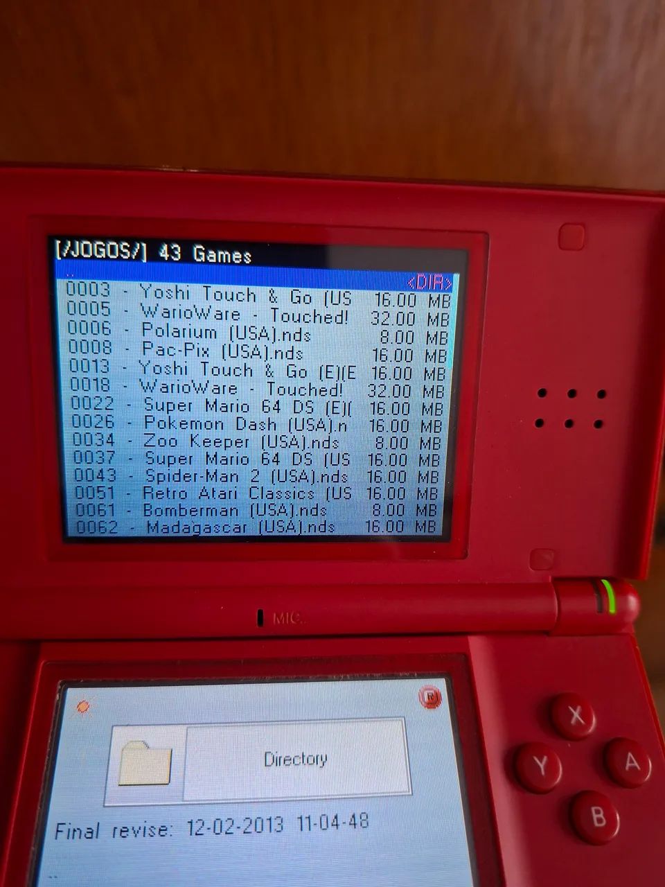 Nintendo DS mario edition com R4  - Foto 4