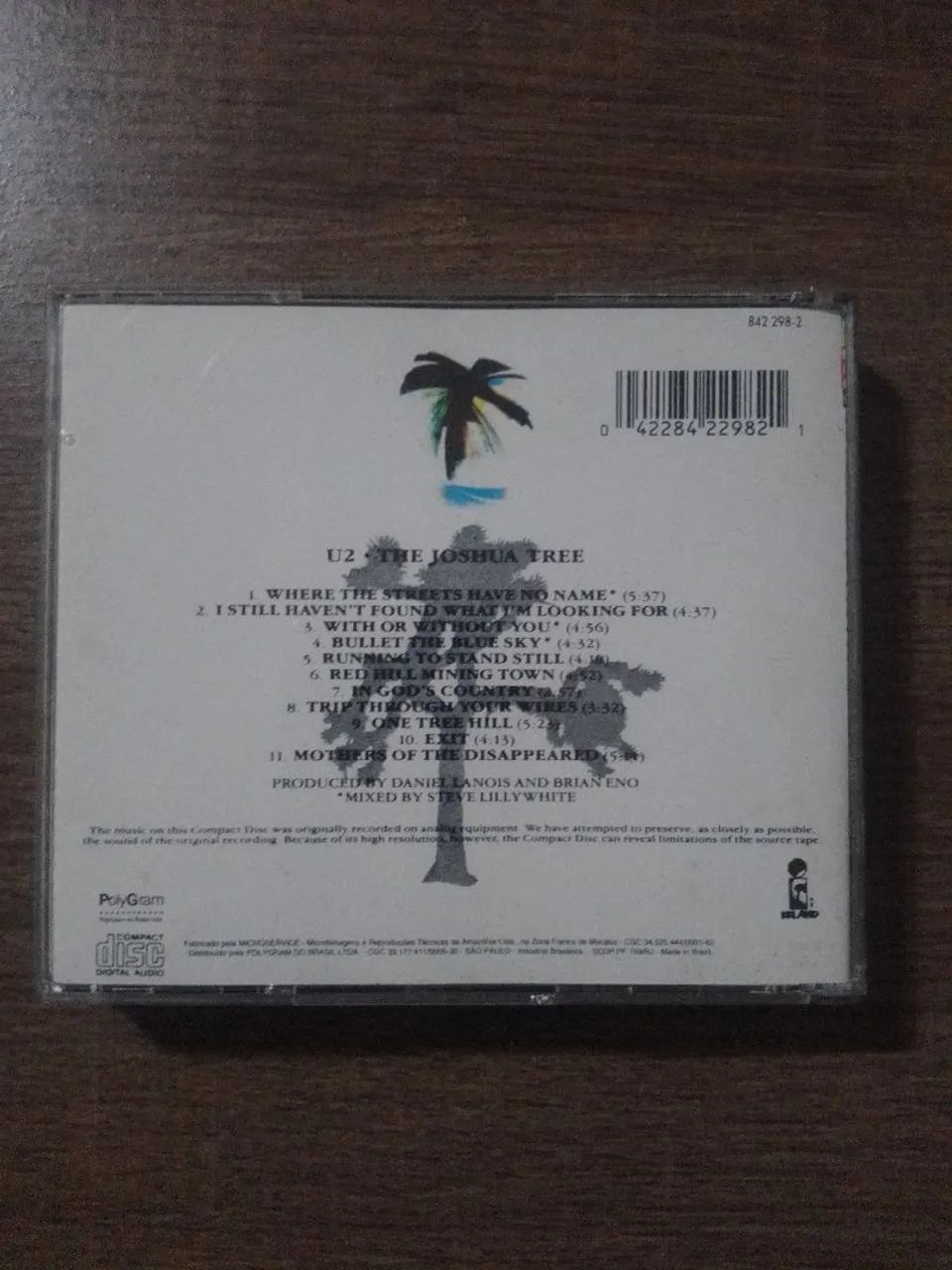 CD U2 The Joshua Tree  - Foto 3