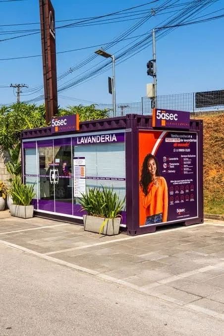 Contêiner Lavanderia - Moderno, Personalizado e Pronto para o Seu Negócio - Foto 4