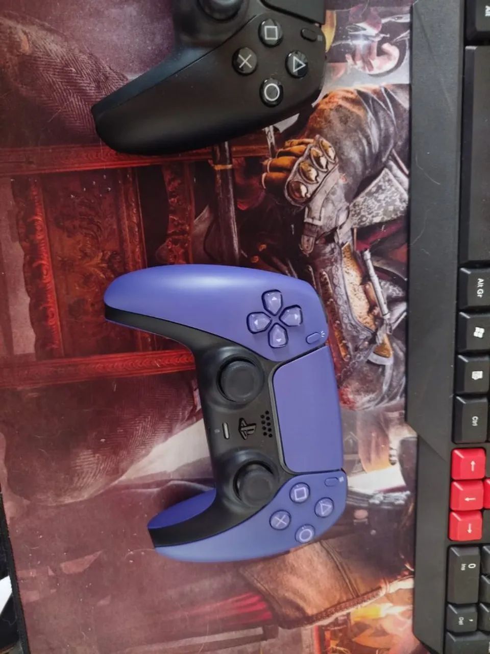 Controle ps5 roxo purple original 