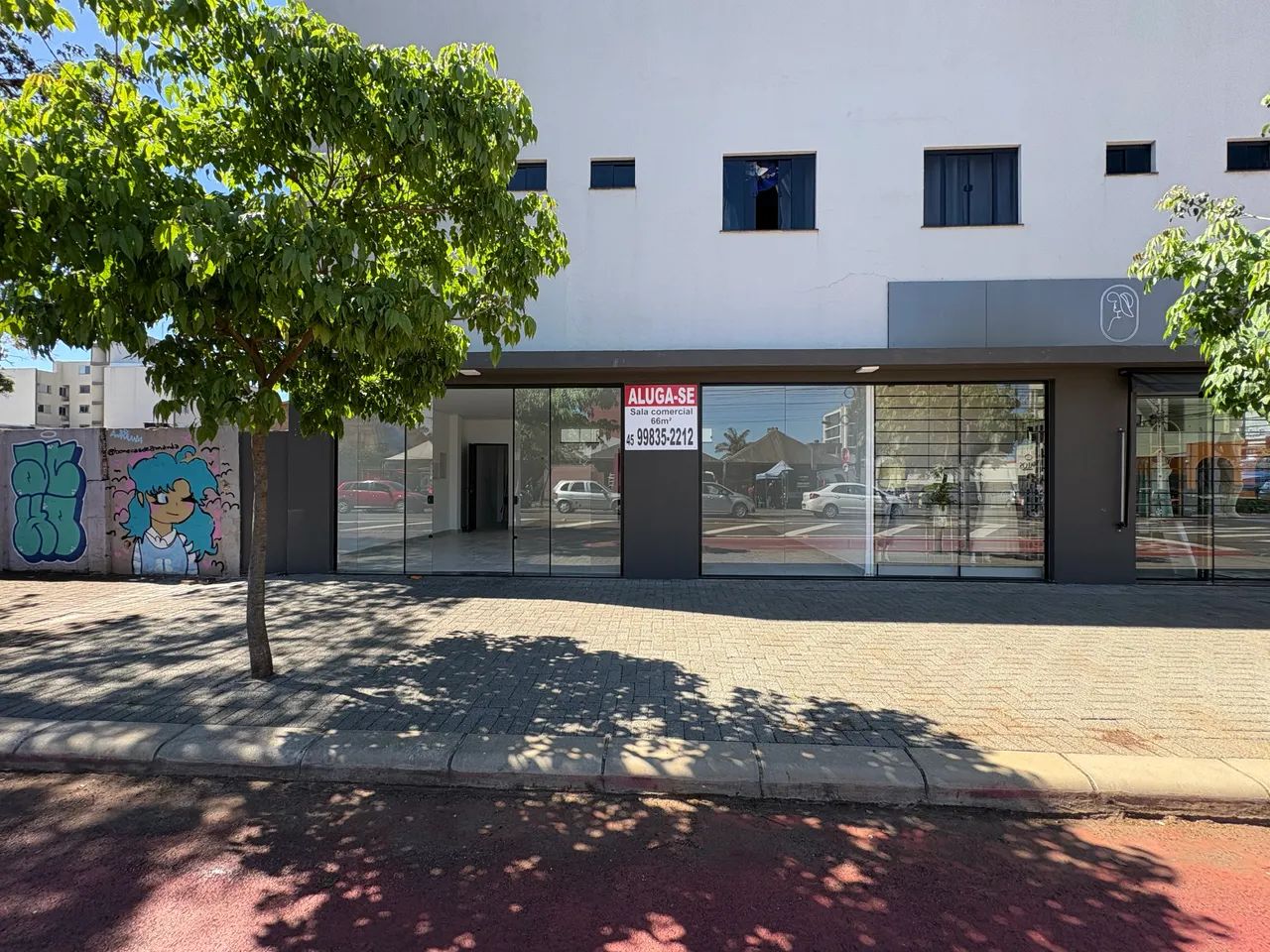 Alugo sala comercial térrea no centro de Cascavel com estacionamento privado  - Foto 5