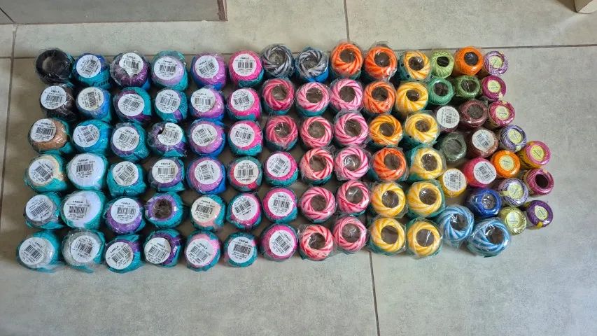 157 Linhas Camila para bordado, artesanato, croche. - Foto 2